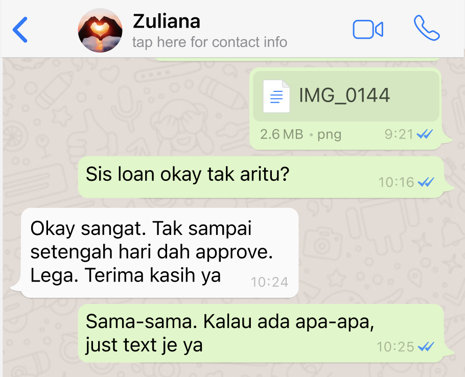 Customer testimonial 3